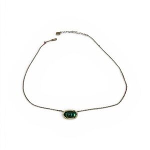 Kendra Scott Green Pendant Necklace